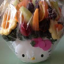 Edible arrangements® kuwait delicious fresh fruit gift baskets make any occasion special. Hello Kitty Edible Arrangement Edible Arrangements Yummy Yum