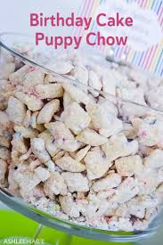 But wait, what is puppy chow? Cake Mix Sprinkles Chex Muddy Buddies Ashlee Marie Real Fun With Real Food
