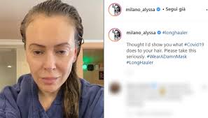Si parla di una perdita che sta tra . Alyssa Milano Il Covid Mi Ha Fatto Perdere I Capelli Fate Attenzione