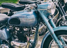 Image result for Blue 1952 Motorcycle