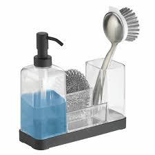 Maybe you would like to learn more about one of these? Kitchen Counter Soap Pump With Sponge Caddy Plastic