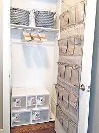 Coats were stuffed in there, and were hard to pull back out. Small Coat Closet Storage Solutions Blue I Style