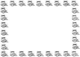 Precioso borde con búhos y lechuzas borde decorativo con búhos y otros animales simpático borde decorativo con tres búhos borde decorativo gótico de unas ramas y un búho borde decorativo gótico con un búho sobre la rama de un árbol. Bordes Decorativos Para Hojas Escolares