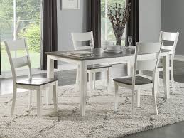 Charles White Gray Dining Table White Dining Table Grey Dining Tables White Dining Room Table