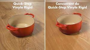 Whether you prefer vinyl tiles & planks, the authenticity of real wood flooring, or the practical benefits of a laminate floor, you will certainly find a floor that perfectly fits your needs and style. Test Qualite Sol Vinyle Rigide Quick Step Youtube