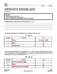 Pin By Laura Fischer Leskowits On Ngss Physical Science Newtons Second Law Newtons Third Law Physics Teacher