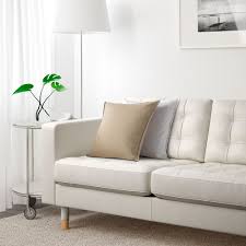 Landskrona 4 Szemelyes Kanape Fekvofotellel Grann Bomstad Feher Fa Ikea In 2021 White Leather Sofas Landskrona Sofa Modern Leather Sofa