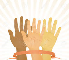 Often followed by `with' adj acting together as a single undiversified whole synonyms: Unanimous Vote Hands Up Vector Illustration Royalty Free Cliparts Vectors And Stock Illustration Image 3613565