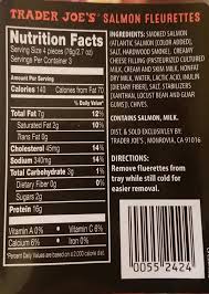 These are a good value at under $12 a pound considering they have nothing added to them and are wild caught. Trader Joe S Cold Smoked Salmon Fleurettes With Creamy Filling