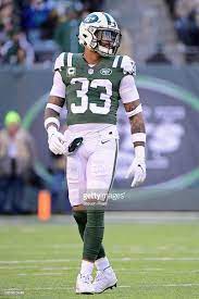 Jamal Adams Of The New York Jets Looks On Against The Green Bay Football Outfits New York Jets Football