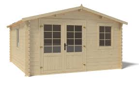 Im garten schöner wohnen und wie zuhause fühlen. Holz Gartenhaus Cesar B 400 X T 400 Cm 40 Mm Oogarden