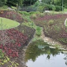 Besonders reizvoll sind die blumenrabatten im frühsommer: Botanischer Garten Bielefeld