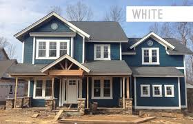 Oxford gray is the perfect example of a gray blue paint color. 20 Blue Exterior Paint Colors Magzhouse