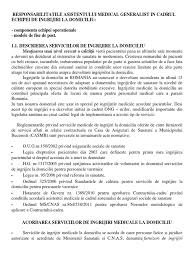 Responsabilitatile Asistentului Medical Generalist In Cadrul Echipei De Ingrijiri La Domiciliu Docx