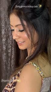 Dhruti 💫, Sachi beauty makeover, Mua: Binal shah, In frame: @Dhruti Shah ,  Make your day n book ur appointment hurry up 😊,  #Makeup#hair#hairstyle#india#, # indianwedding#eyetutorial#sangeet#,  #smokey ...