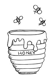 Disney drawings sketches character drawing cartoon art drawings sketches drawings disney tattoos cute drawings winnie the pooh friends free printable winnie the pooh coloring pages for kids. Winnie The Pooh Honey Pot Coloring Pages Bee Coloring Pages Coloring Pages Winnie The Pooh Honey