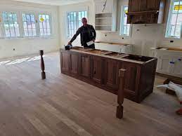 The transformed it into a big, beautiful, open home now that is just begging for some shanty furniture!. Large Kitchen Island Overhang