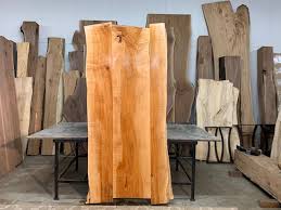 Size 100x 46 ( sold) the preston/wright table: Live Edge Sugar Maple Table Slab