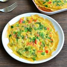Sprinkle with the remaining cheese and parsley, then serve. Chinese Egg Omelette Recipe Easy Breakfast Tickling Palates