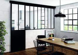Verriere Cuisine Noire Verre Transparent Securise Verriere Sogal Cuisine Verriere Decoration D Une Petite Piece Sallon Salle A Manger