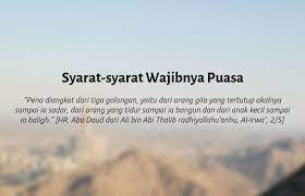 Puasa diperintahkan kepada mereka yang beragama islam, sudah mencapai usia baligh, dan berakal sehat. Syarat Syarat Wajib Puasa Cctv Semarang