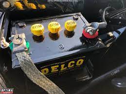Check Out The Optima Battery Cleverly Disguised As A Vintage 6 Volt Delco Battery Black Spray Paint Three Glued On Bat Optima Battery Delco Black Spray Paint