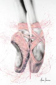 Pretty Pointe By Ashvin Harrison Paintings For Sale Bluethumb Online Art Gallery Ballet Painting Ballerina Art Ballerina Painting