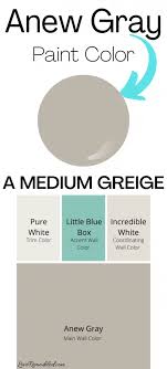 I tend to choose anew gray when spaces can handle some depth of color with more natural light and higher ceilings. Anew Gray Paint Color Love Remodeled