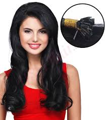 How to install i tip hair extensions natural hair technique : Black Fusion Pre Bonded Hair Extensions Black Shades