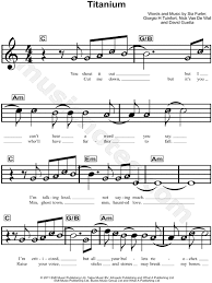 Titanium wallet card holder with money clip eos 2.0. David Guetta Titanium Sheet Music For Beginners In C Major Download Print Sku Mn0135055