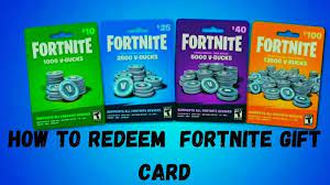 Give the gift of play. How To Redeem A Fortnite Gift Card Steps For How To Redeem A Fortnite Gift Card