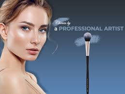 Amazon.com: Profusion Cosmetics Artistry Flat Setting Powder Brush
