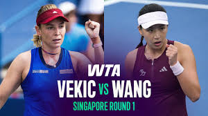 Donna Vekic Upset in Singapore Open 2026 First Round as Three-Year Asian Hard Court Unbeaten Streak Ends