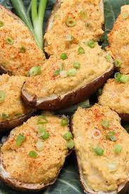 Healthy Vegan Twice Baked Potatoes Recipe Twice Baked Potatoes Potato Recipes Recipes