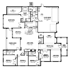 Traditional Style House Plan 5 Beds 3 Baths 3297 Sq Ft Plan 1019 15 Bedroom House Plans House Floor Plans House Plans