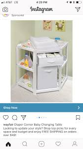 Pin By Mari D On Baby Fever Hits Every Now And Then Baby Changing Tables Baby Changing Table Corner Changing Tables