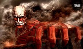 Titan Colosal Shingeki No Kyojin Seni Anime Seni Manga