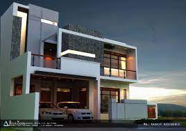 Contemporary House Design By Bilal Khan Architects 10 Marla House Contemporary House Design Duplex House Design Bungalow House Design
