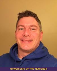 Help us congratulate Del as an OPWDD DSP of the Year for the Capital  Region! Del is praised by others for his patience and his ability to work  through difficult situations. “He