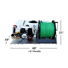 50 Gallon Skid Sprayer Piston Pump Solutions Pest Lawn
