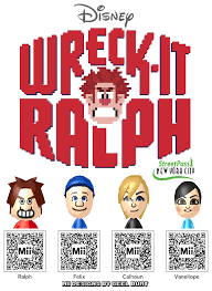 Codigo url para 3ds : Scan These Qr Codes To Bring Wreck It Ralph To Your 3ds Qrcode Wreckitralph Wreck It Ralph Calhoun Coding