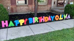 Do political yard signs still work on voters? Diy Yard Letters With Cricut Or Cameo Youtube