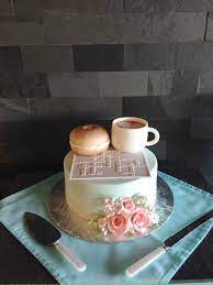 Welcome Cake Coffee And Bagel Cupcake Cakes