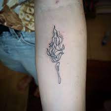 Pin By Julie Balmer On Forward In 2021 Minimal Tattoo Torch Tattoo Tattoos