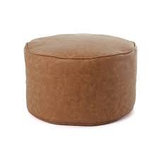 Check spelling or type a new query. Luxe Faux Leather Round Ottoman Cognac Gold Medal Bean Bags Target
