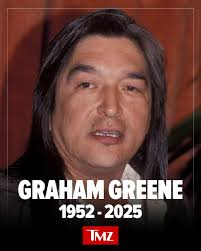 Rest in peace, Graham Greene. As a film buff, I will miss his stoical  presence and subtle humor
