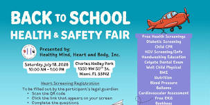 Back to School Health & Safety Fair