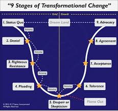 9 Stages Of Transformational Change Business Change Management Leadership Management Business Leadership