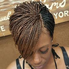 African braids on each side form a thick crown starting from the front and ending in an elaborately. 50 Short Hairstyles For Black Women Splendid Ideas For You Hair Motive Hair Motive