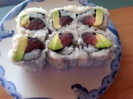 tuna & avocado roll picture of
